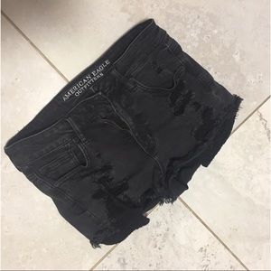 American Eagle Hi-Rise Shortie with Lace Pocket